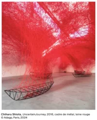 Exposition Chiharu Shiota. The Soul Trembles