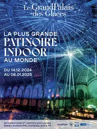 La patinoire du Grand Palais des Glaces est de retour en 2024