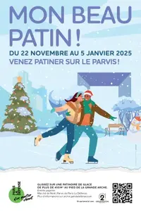 Les patinoires de plein air pour Noël 2024 à Paris