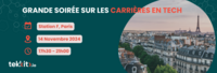 Tekkit Connect Paris - La grande soirée dédiée aux carrières de la Tech