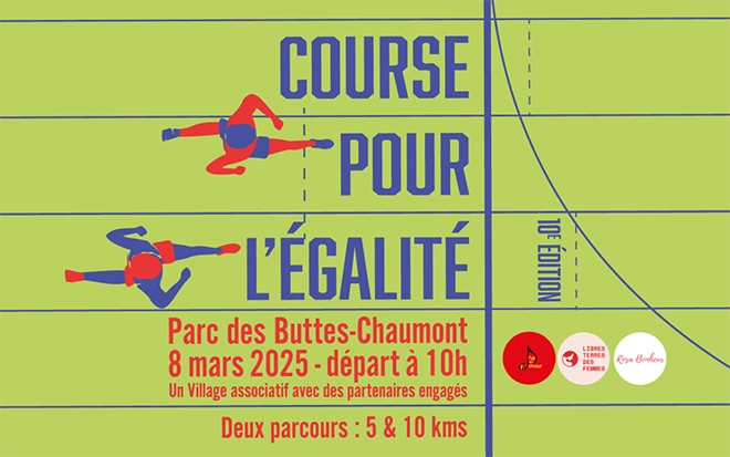 Course pour l'Égalité au parc des Buttes-Chaumont