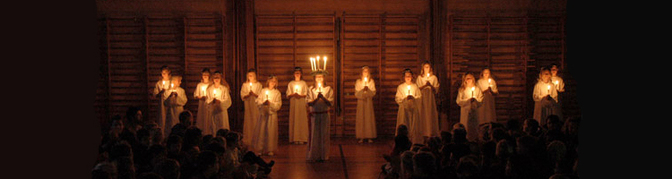 Fête de la Sainte Lucie à Paris