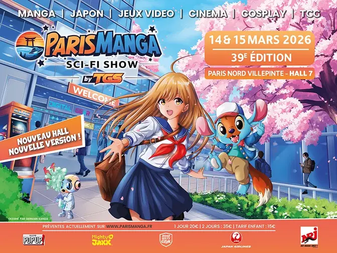 Salon et festival Paris Manga & Sci-Fi Show 2026