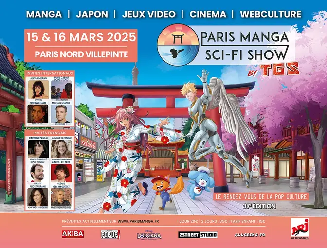 Salon et festival Paris Manga & Sci-Fi Show 2025